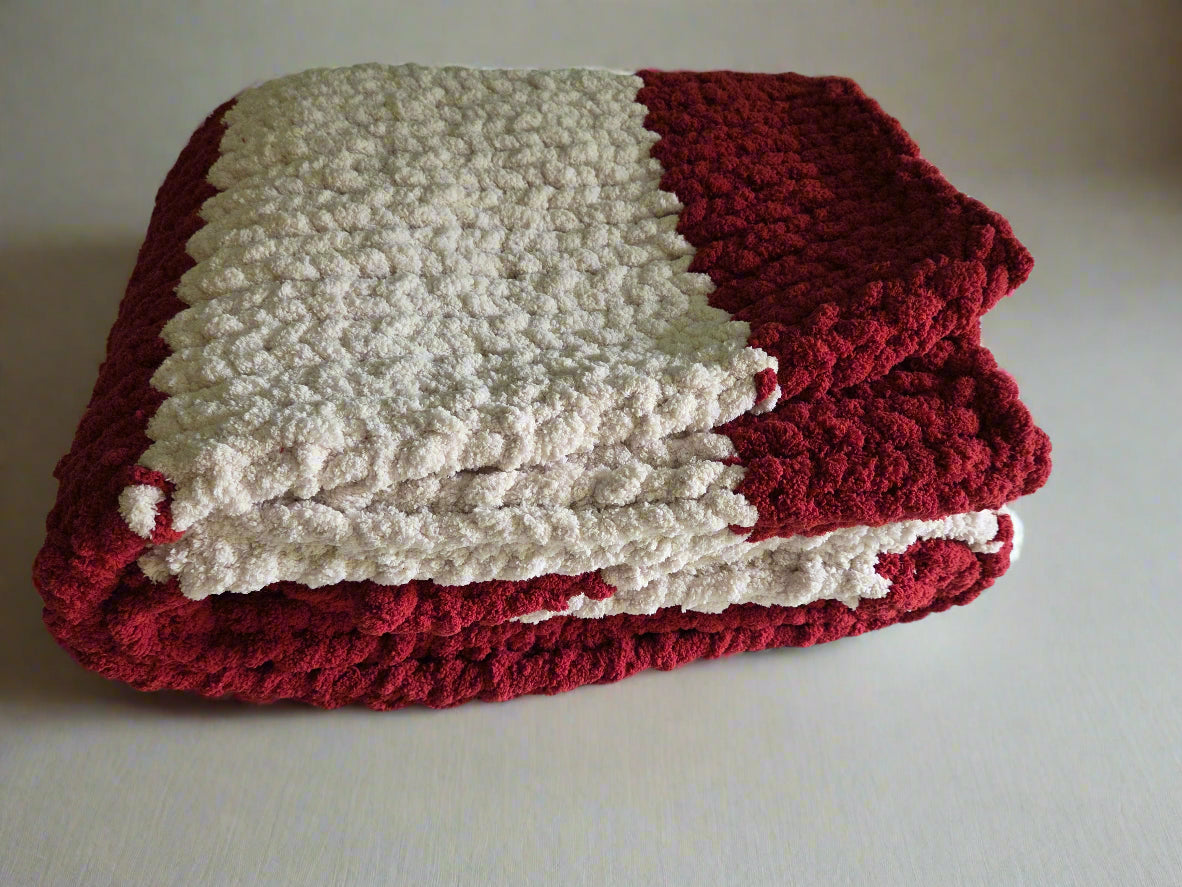Chunky Kit Blanket - Large Striped