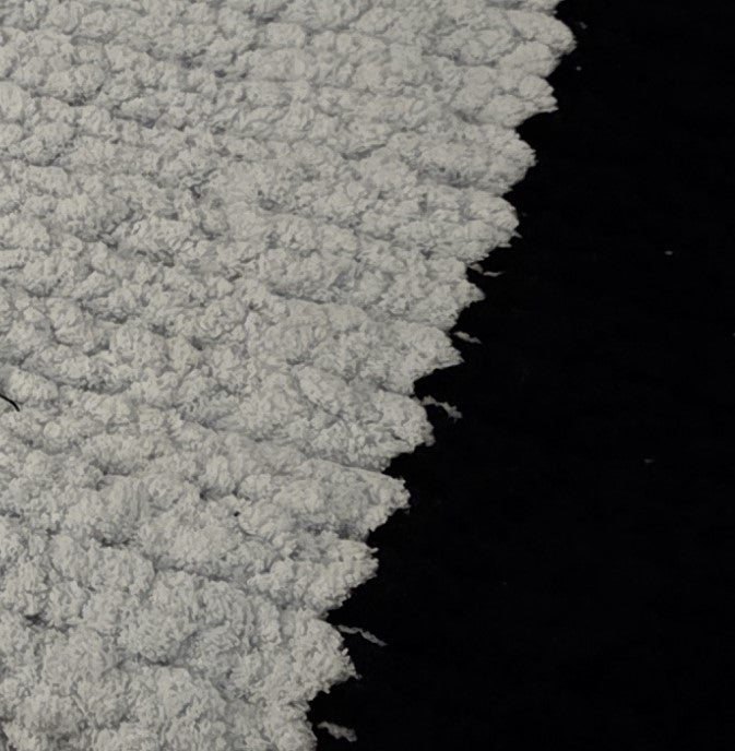 Chunky Knit Blanket - Standard Striped