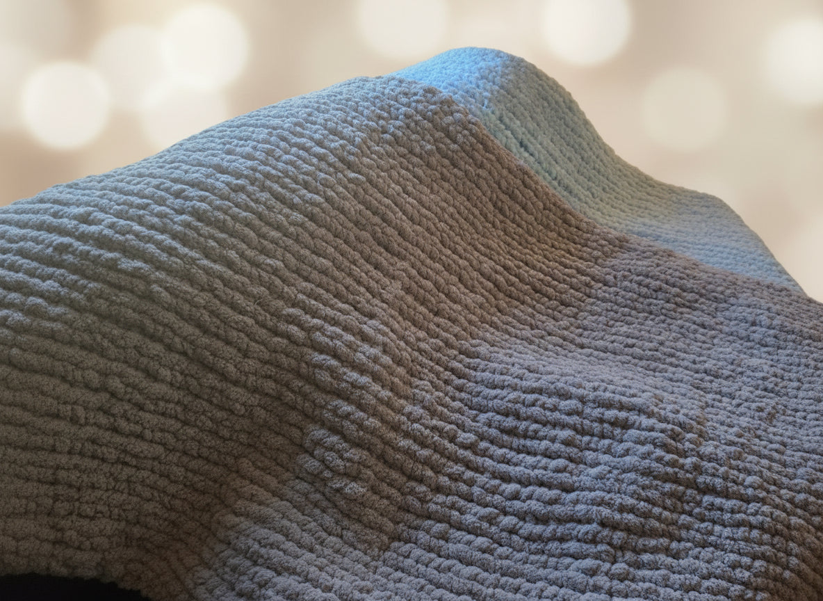 Chunky Knit Blanket - Standard Solid